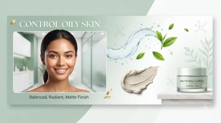 Learn how to control oily skin with dermatologist-approved tips. Discover causes, treatments, ingredients that work, and a simple skincare routine for lasting results.